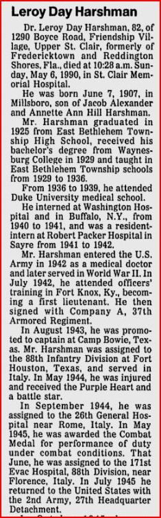 Leroy Day Harshman
